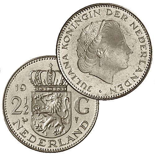 2 1/2 Gulden 1969 H
